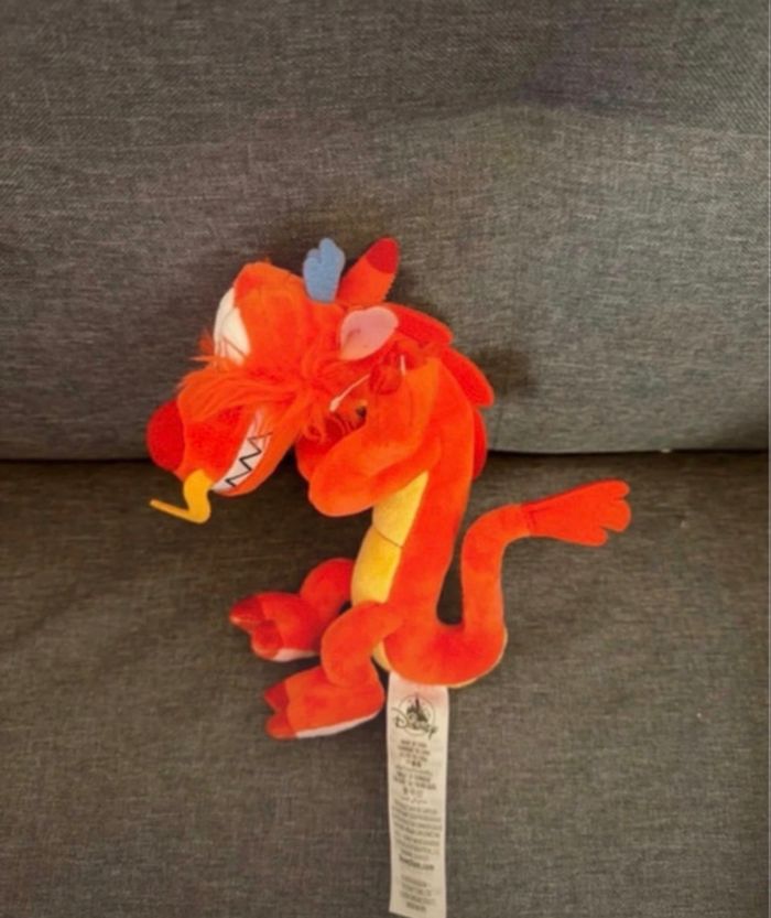 Peluche aimantée mushu Disney mulan Disney - photo numéro 2