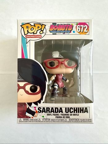 Figurine Funko Pop Sarada Uchiha numéro 672 Boruto