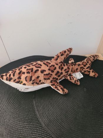 Peluche requin léopard Adventure Planet Poisson Animal de l'océan 62