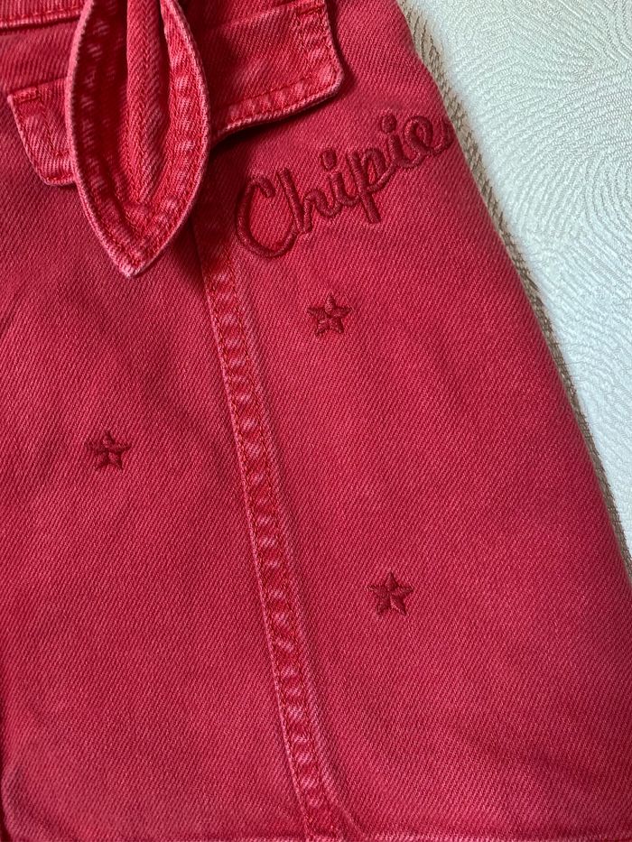 Jupe en jeans rouge 8 ans Chipie - photo numéro 2