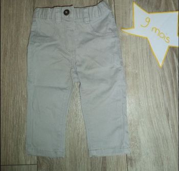 Jean gris 9 mois