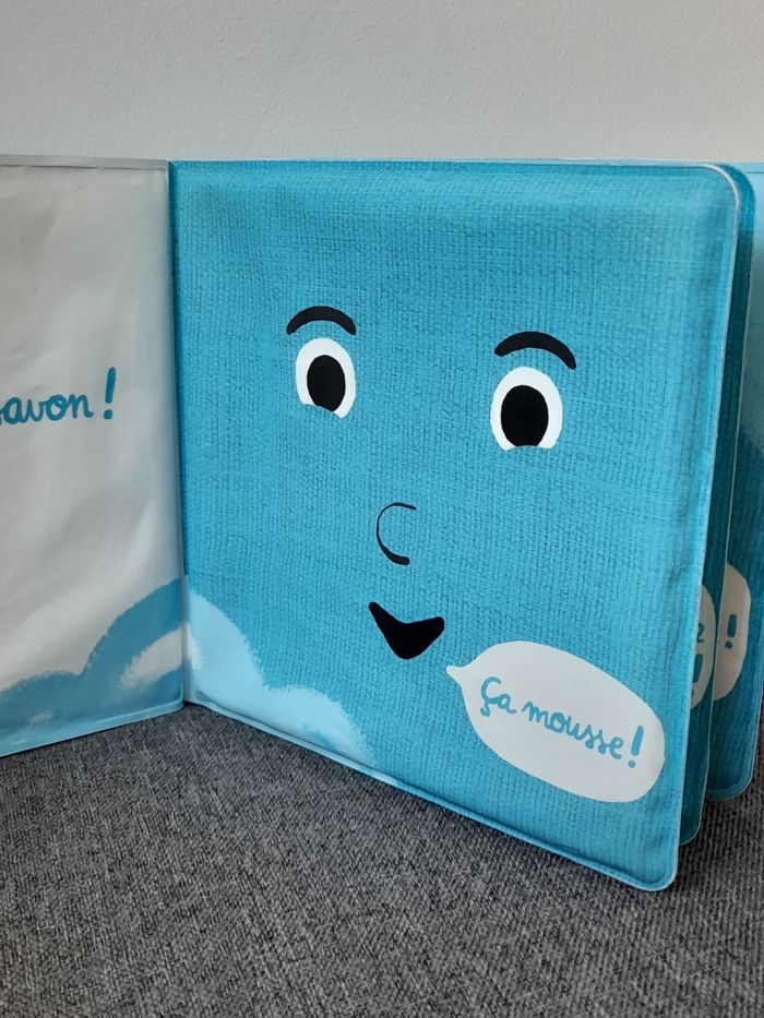 Livre bébé pour le bain : Le livre prend son bain Ecole des loisirs - photo numéro 6