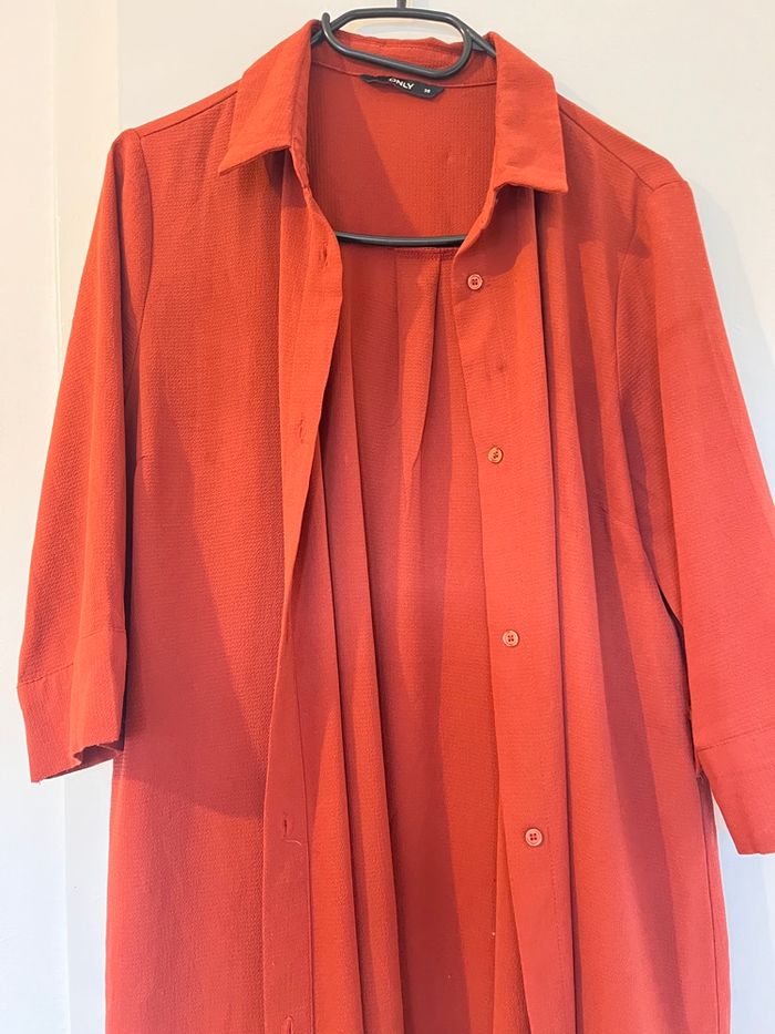 Robe chemise  longue - photo numéro 2