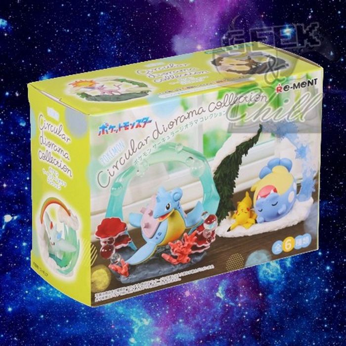 Figurine Re-Ment Pokemon -Circular Diorama - Pikachu et Obalie - photo numéro 2