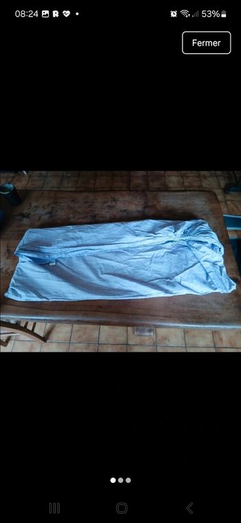 Drap housse 1 personne 