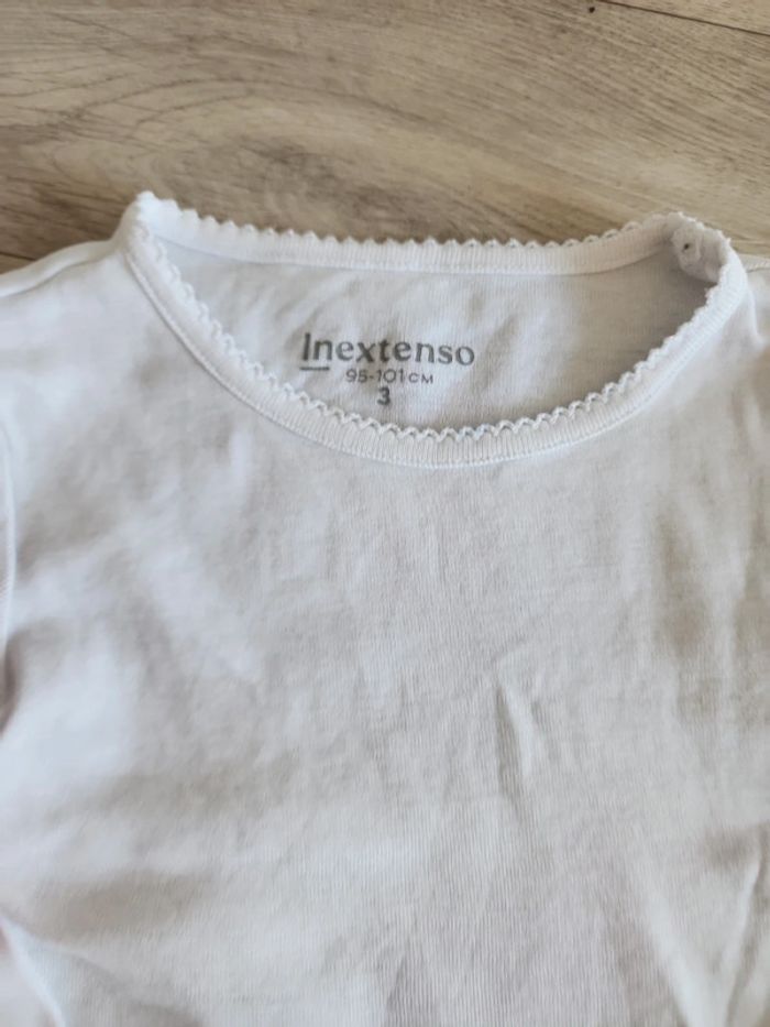 Lot 2 maillots de corps 3 ans - photo numéro 3