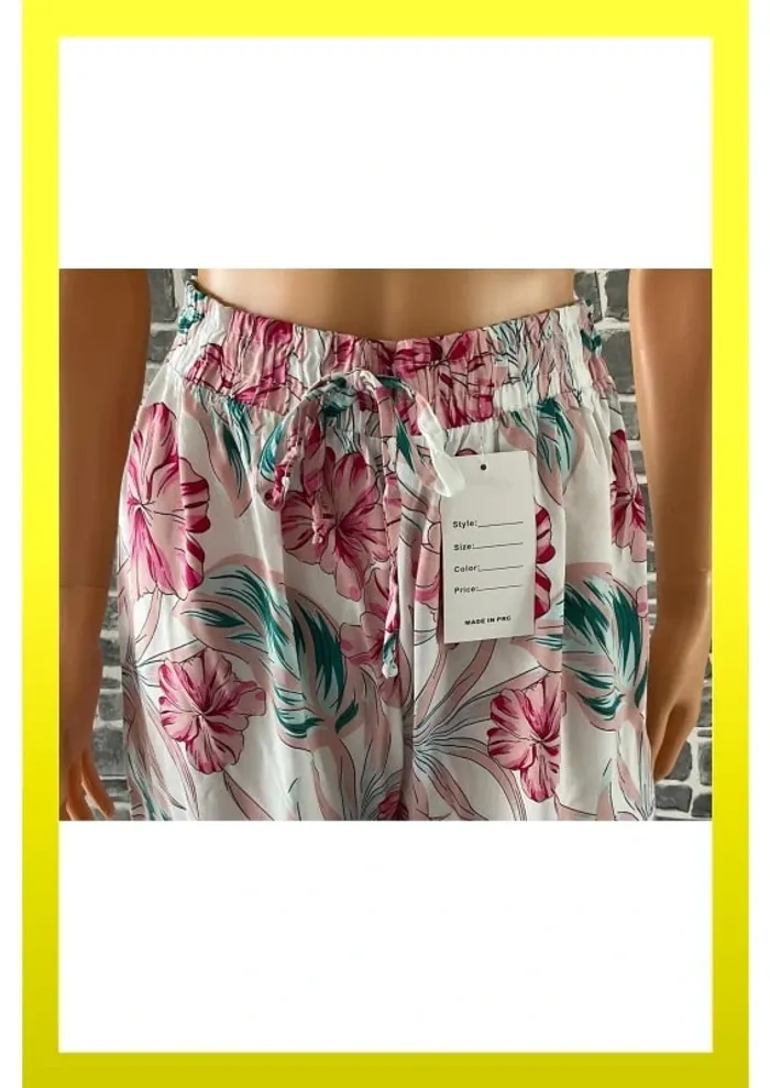 Pantalon Palazzo " Cotton bio " - photo numéro 2