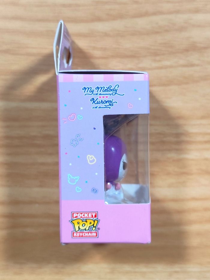 Lot 2 Pocket Pop! Keychain - My Melody & Kuromi (Édition Anniversaire) - photo numéro 9