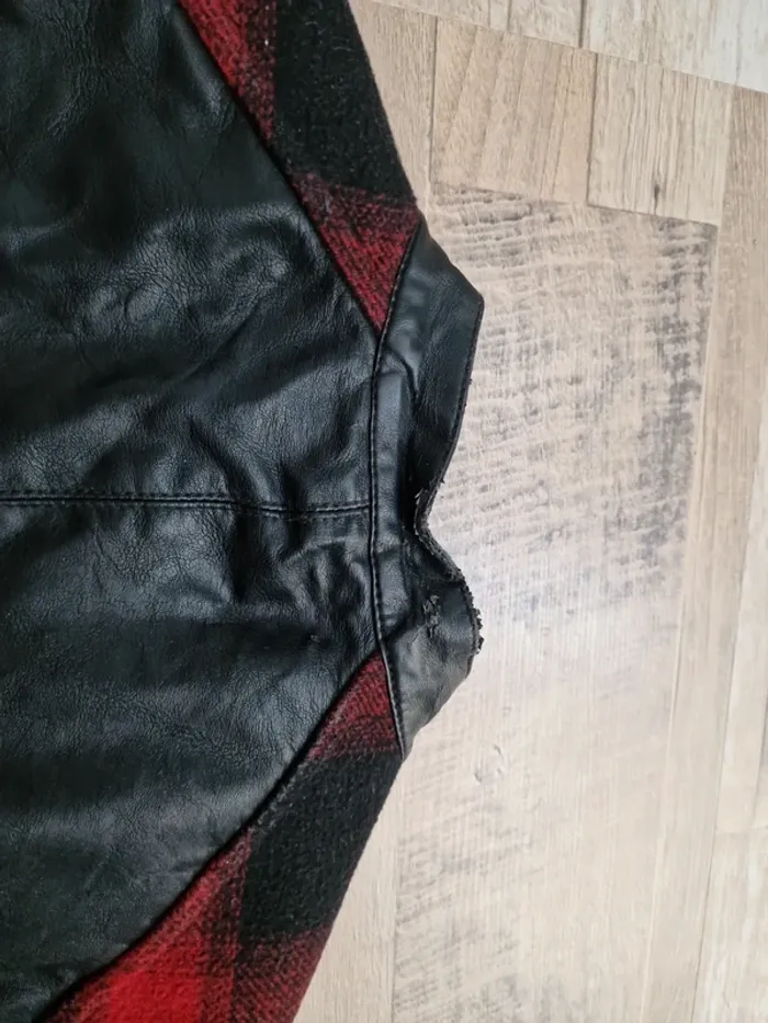 Veste simili cuir kaporal homme taille L - photo numéro 4