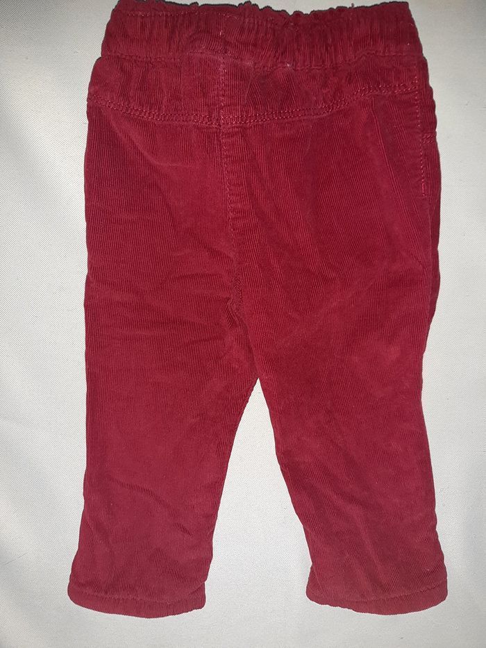 Ensemble hiver fille 9 mois - pantalon velours + sous-pull - Tape à l'Œil et DPAM - photo numéro 5