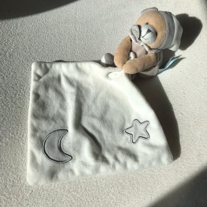 Doudou ourson mouchoir luminescent 🧸 - photo numéro 2