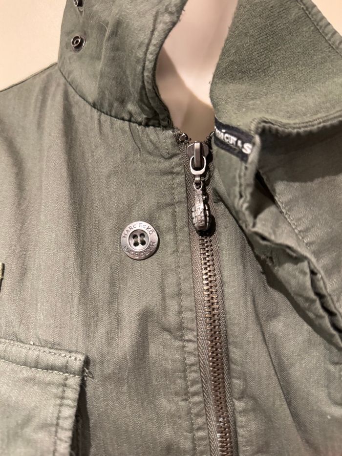 Veste style militaire, homme kaki, taille S  Marc  Ecko - photo numéro 7