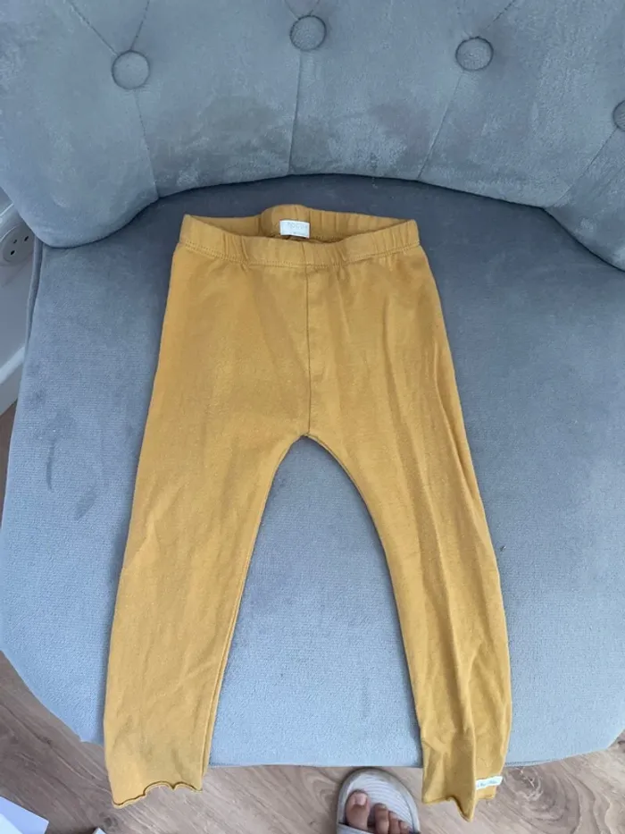 Legging moutarde