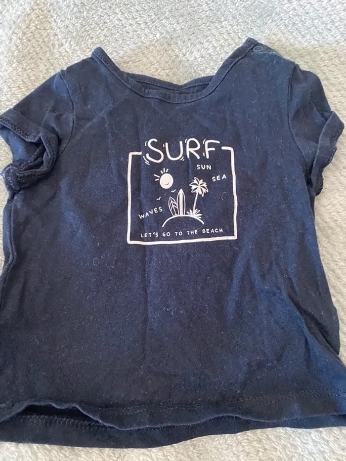 Lot t-shirts 3mois - photo numéro 4