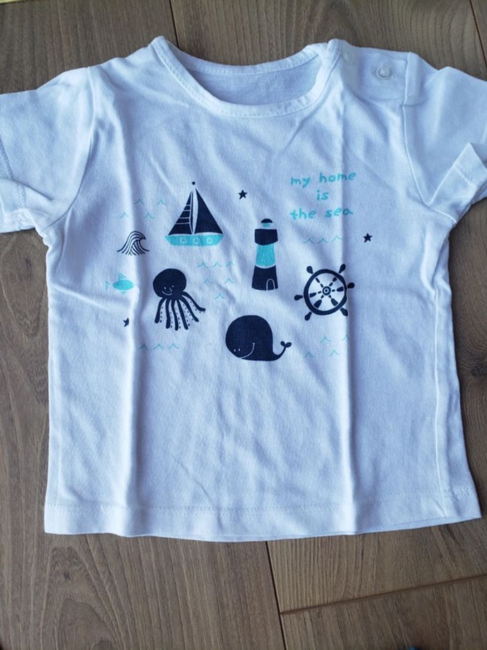 Lot maillots manches courtes 03 mois - photo numéro 6