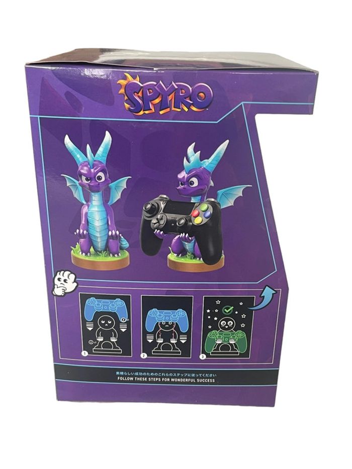 Figurine porte-manette / téléphone Ice Spyro Câble Guys Exquisite Gaming neuf - photo numéro 4