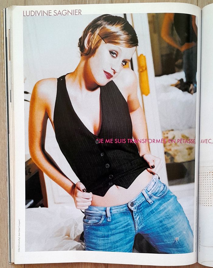 Magazine Elle n°2993 mai 2003 spécial Ludivine Sagnier - photo numéro 9