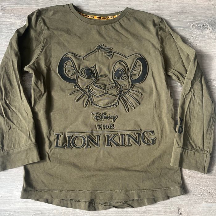 T-shirt manche longue roi lion