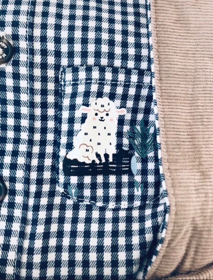 Ensemble salopette bloomer et chemise - photo numéro 9