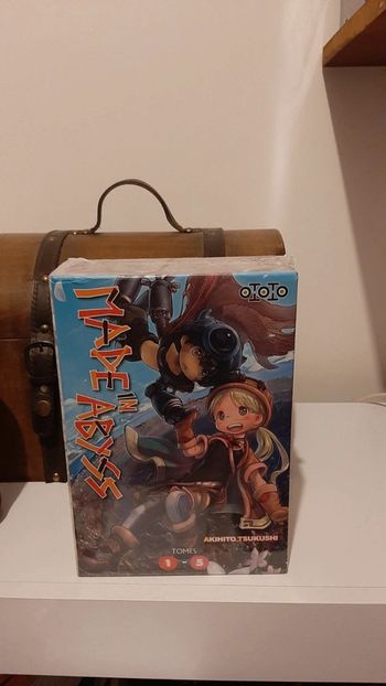 Manga Made In Abyss coffret tome 1 à 5