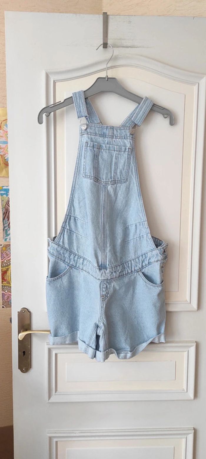 💐Tee-Salopette courte de grossesse - Kiabi - taille 38 - Très bon état 💐