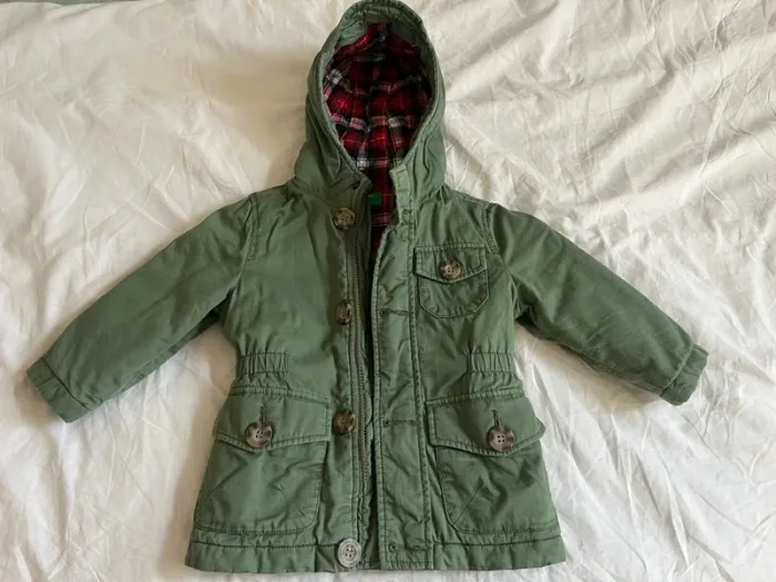 Parkas kaki benetton - photo numéro 2