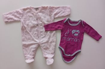 Lot pyjama et body