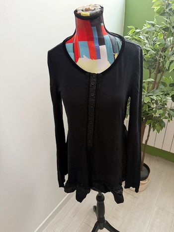 Tunique en laine et cachemire HIGH Taille 36