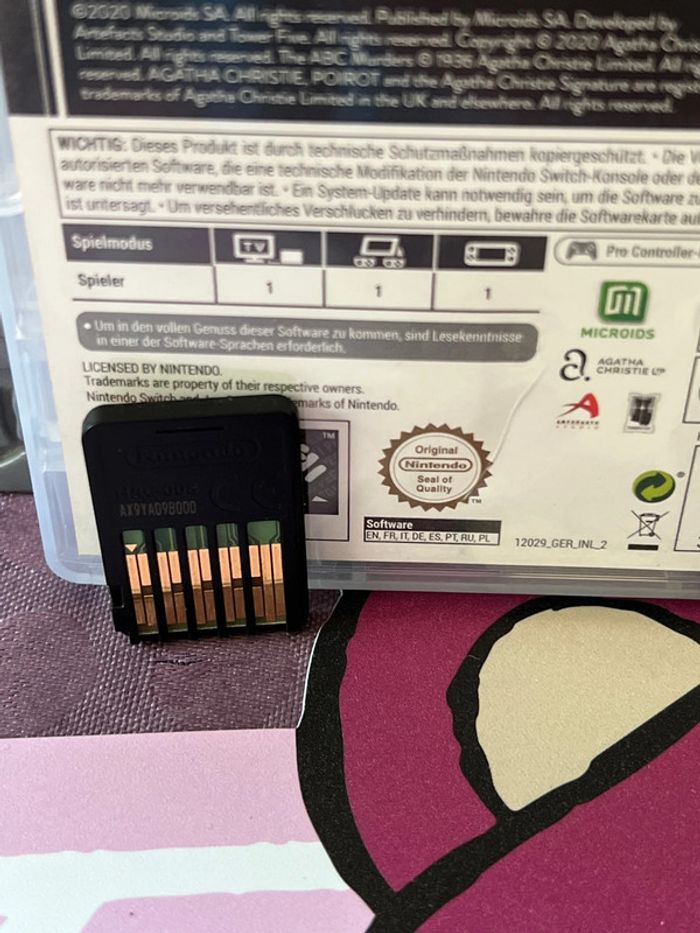 Jeu Nintendo Switch Agathe Christie - photo numéro 3