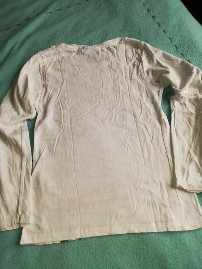 T-shirt manches longues imprimé Elsa, rei e des neiges - photo numéro 2
