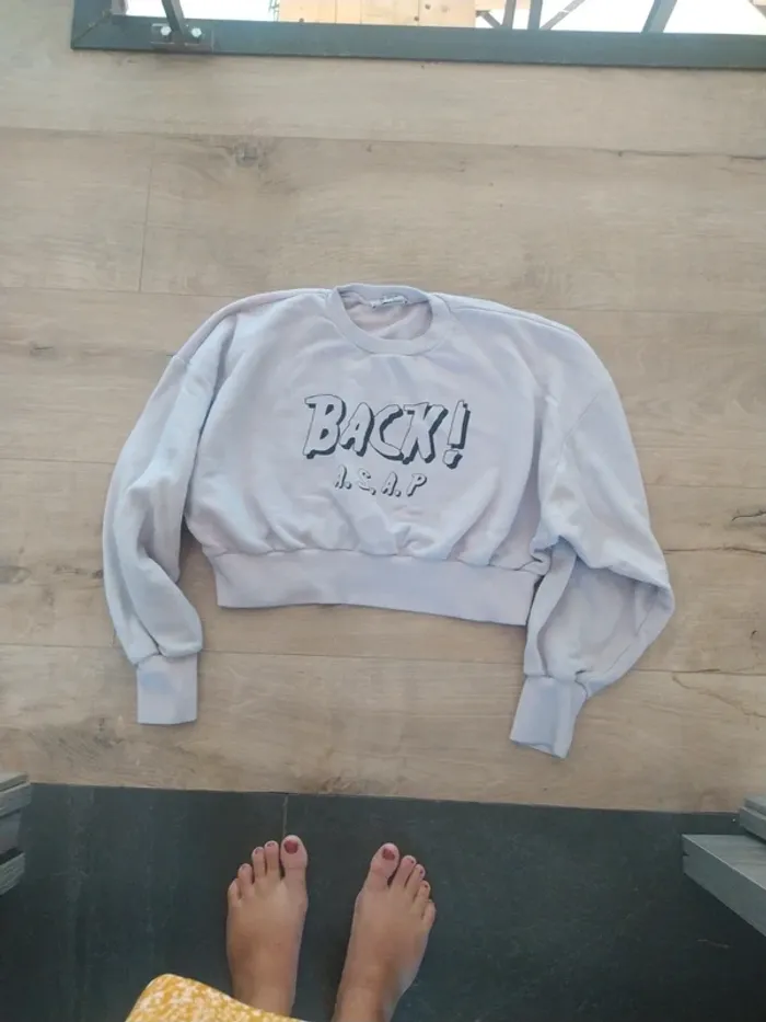 Sweat court rose clair Zara M
