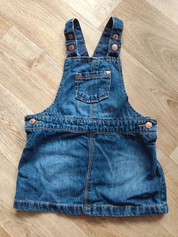 Robe jean salopette