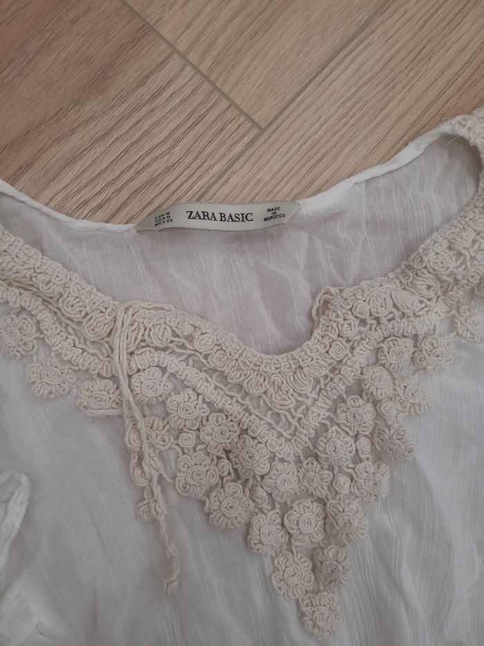 Top semi transparent zara basic - photo numéro 4