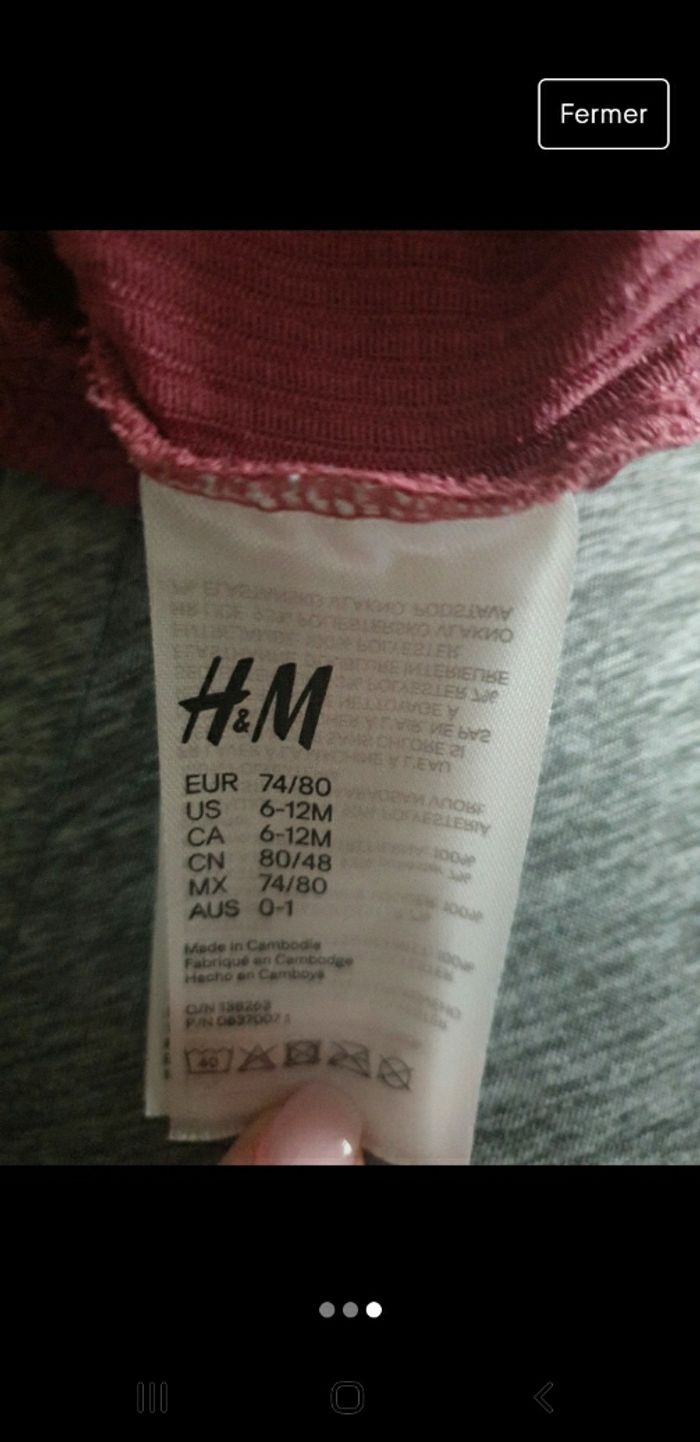 Maillot de bain 1 piece taille 6/12 mois - photo numéro 3