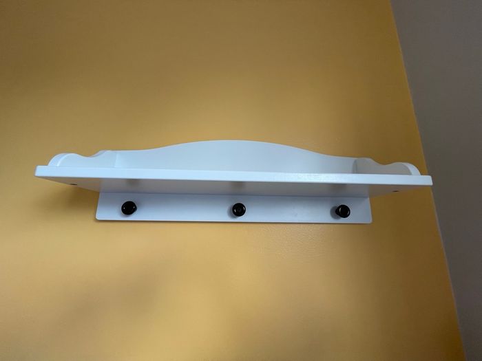 Étagère murale blanche pour chambre bébé ou enfant - photo numéro 2
