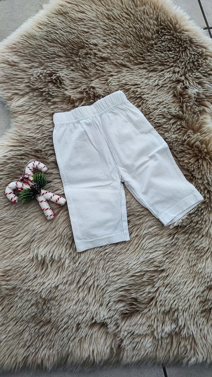Legging blanc 9 mois
