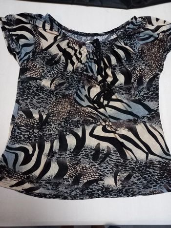 Blouse manches courtes - taille unique