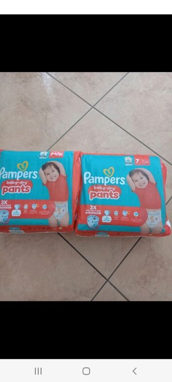 58 pants pampers baby dry taille 7