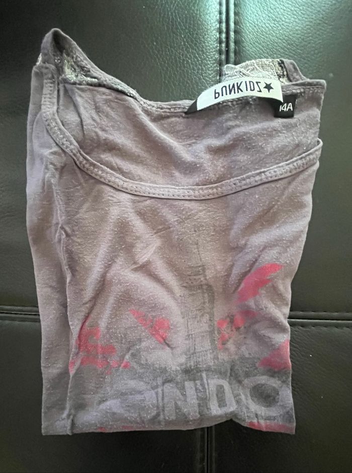 T-shirt fille 14 ans - look simple & confortable - photo numéro 3