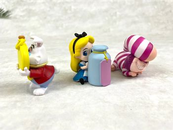 Lot de 3 figurines Alice aux pays des merveilles Disney Japon