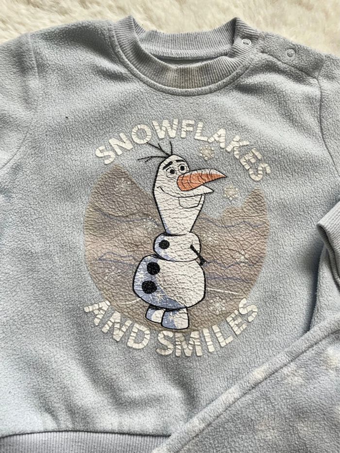 Pyjama polaire Disney 24 mois - 86 cm - photo numéro 2