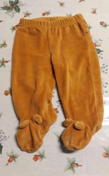 Pantalon velours avec pied taille 62 cm In extenso