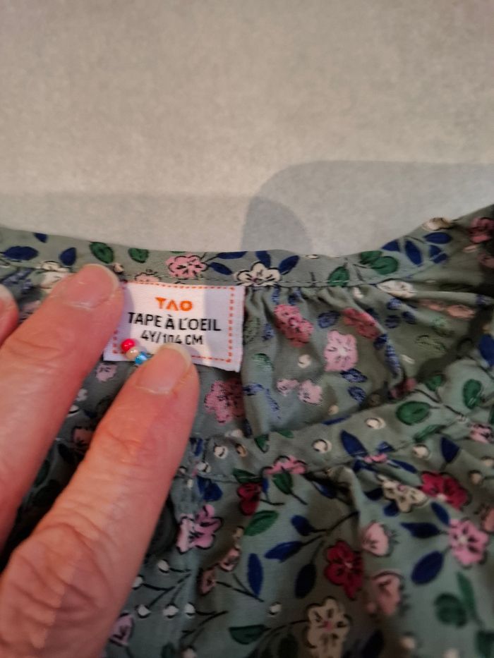 Blouse tape à l'oeil 4 ans - photo numéro 3