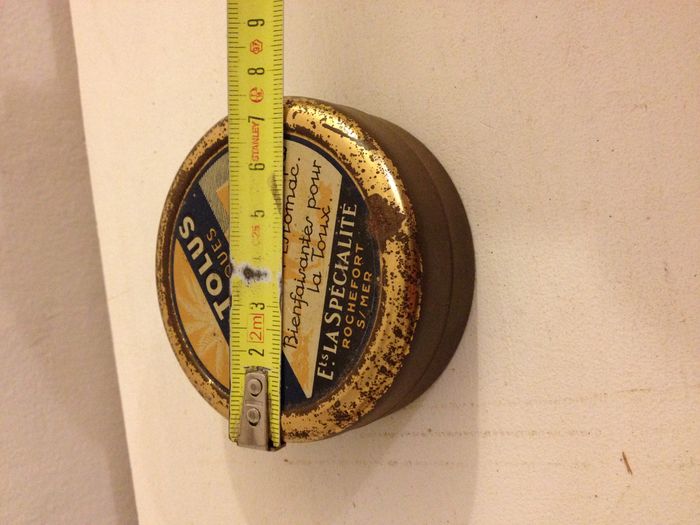 Boite publicitaire Pastilles Tolus Balsamiques en métal pour collectionneur - photo numéro 5