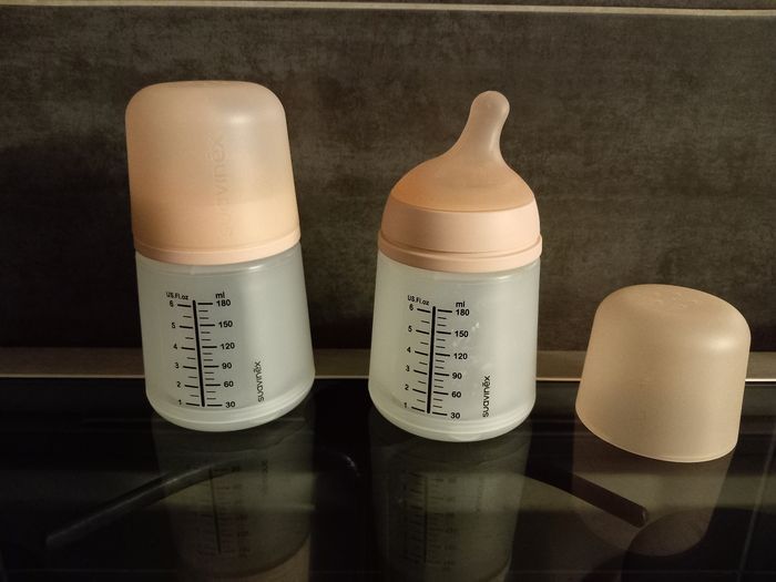 Lot de 3 biberons Suavinex débit A