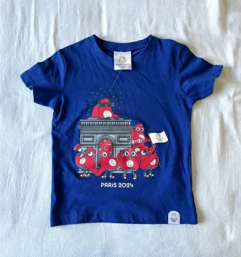 T-shirt JO 2024 taille 4 ans neuf