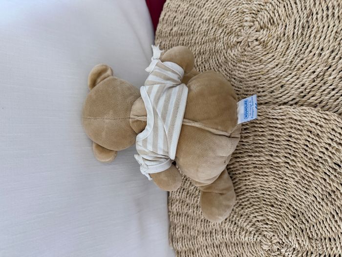 Doudou ours beige les bébés de l'an 2000 NOUNOURS - photo numéro 3