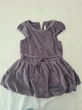 Robe en velours orchestra