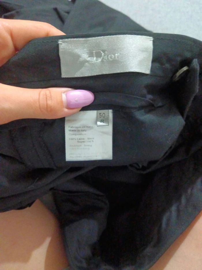 C47 pantalon noir Dior T50 - photo numéro 3