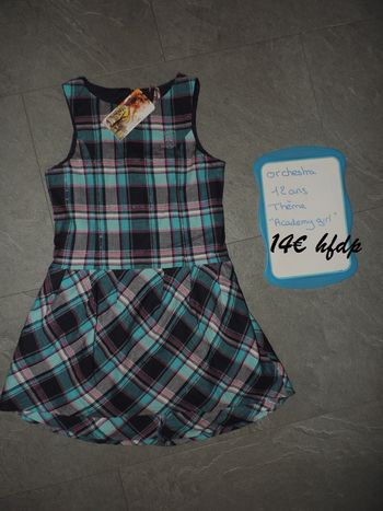 robe orchestra thème "academy girl" taille 12 ans